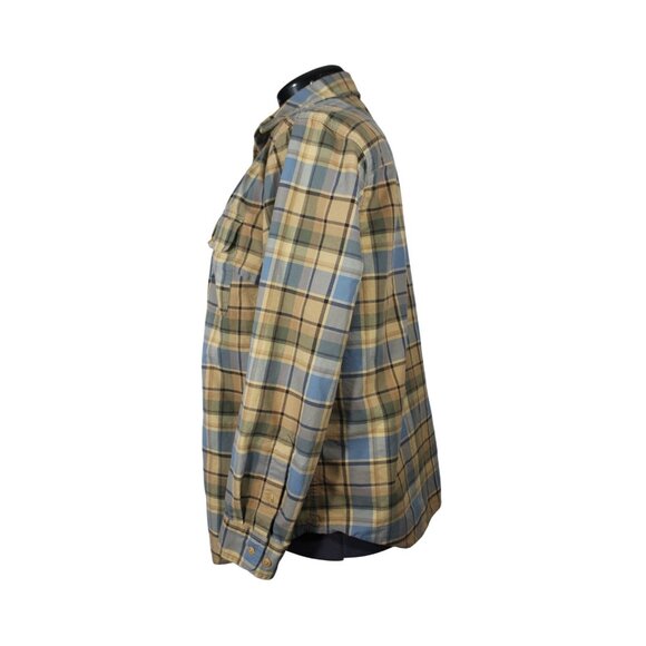 Lauren Ralph Lauren women's brushed cotton‎ button front plaid shirt 1X - Picture 3 of 11